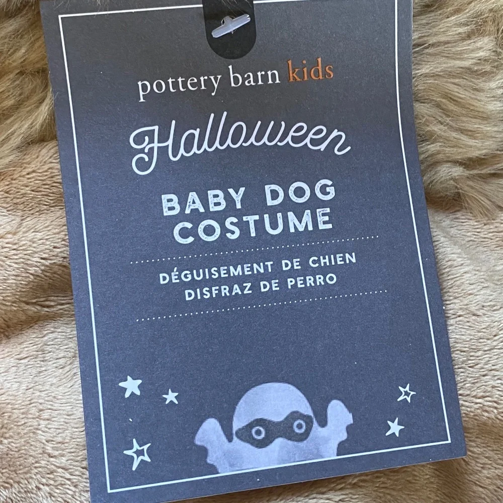 Baby Labradoodle Dog Halloween Costume (no tag) - Pottery Barn